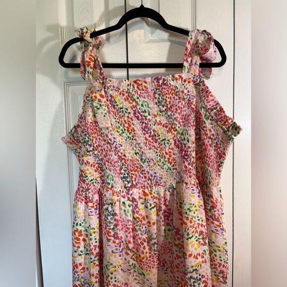 JODIFL Colorful Floral Midi Dress - Picture 3 of 5